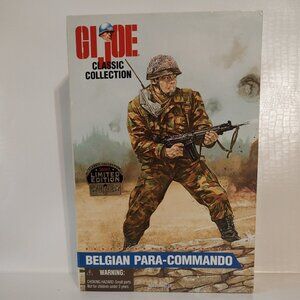 GI JOE CLASSIC COLLECTION BELGIAN PARA-COMMANDO LIMITED EDITION 1997 NIB